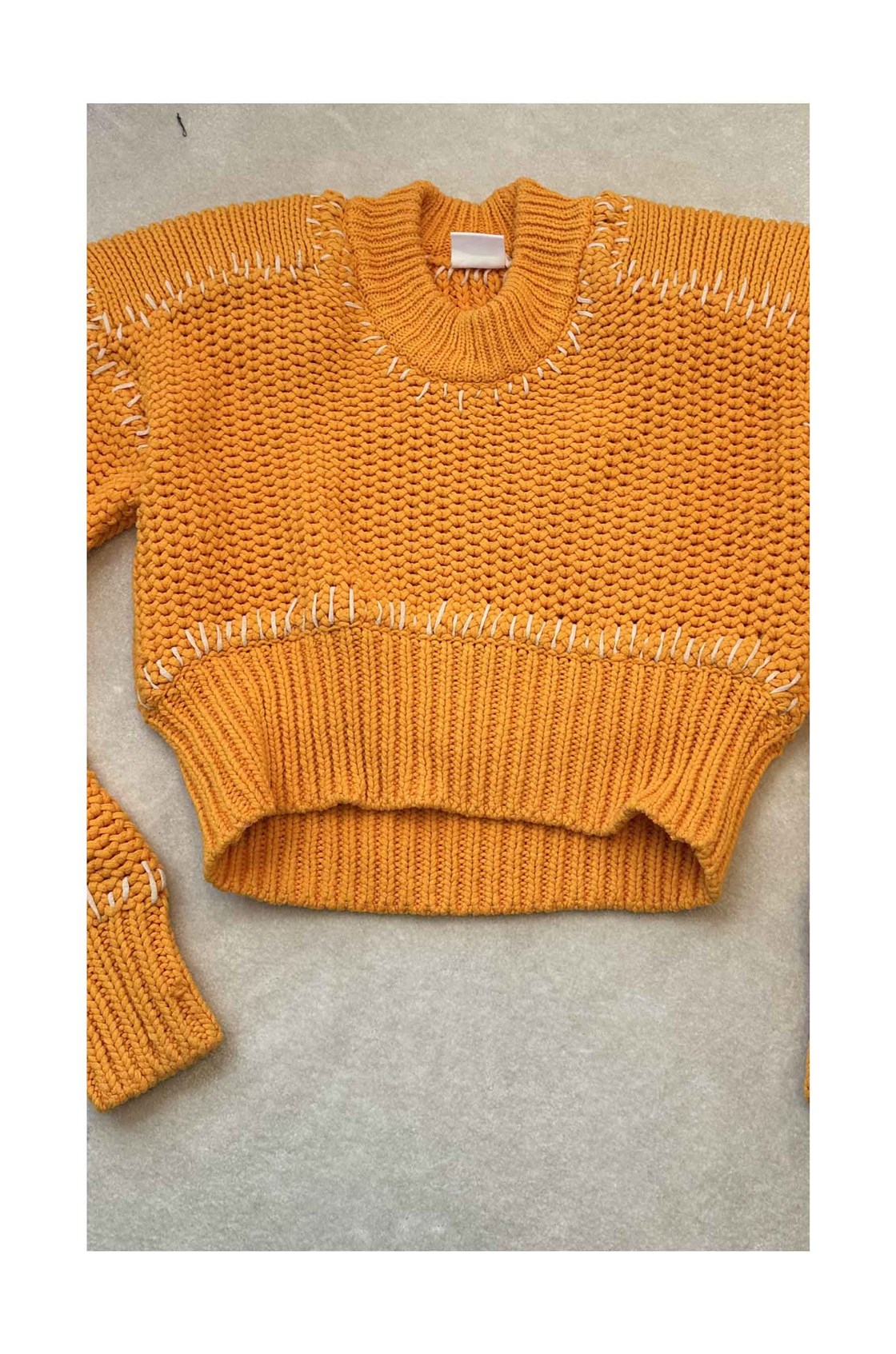 H&M Turuncu Uzun Kollu Kazak