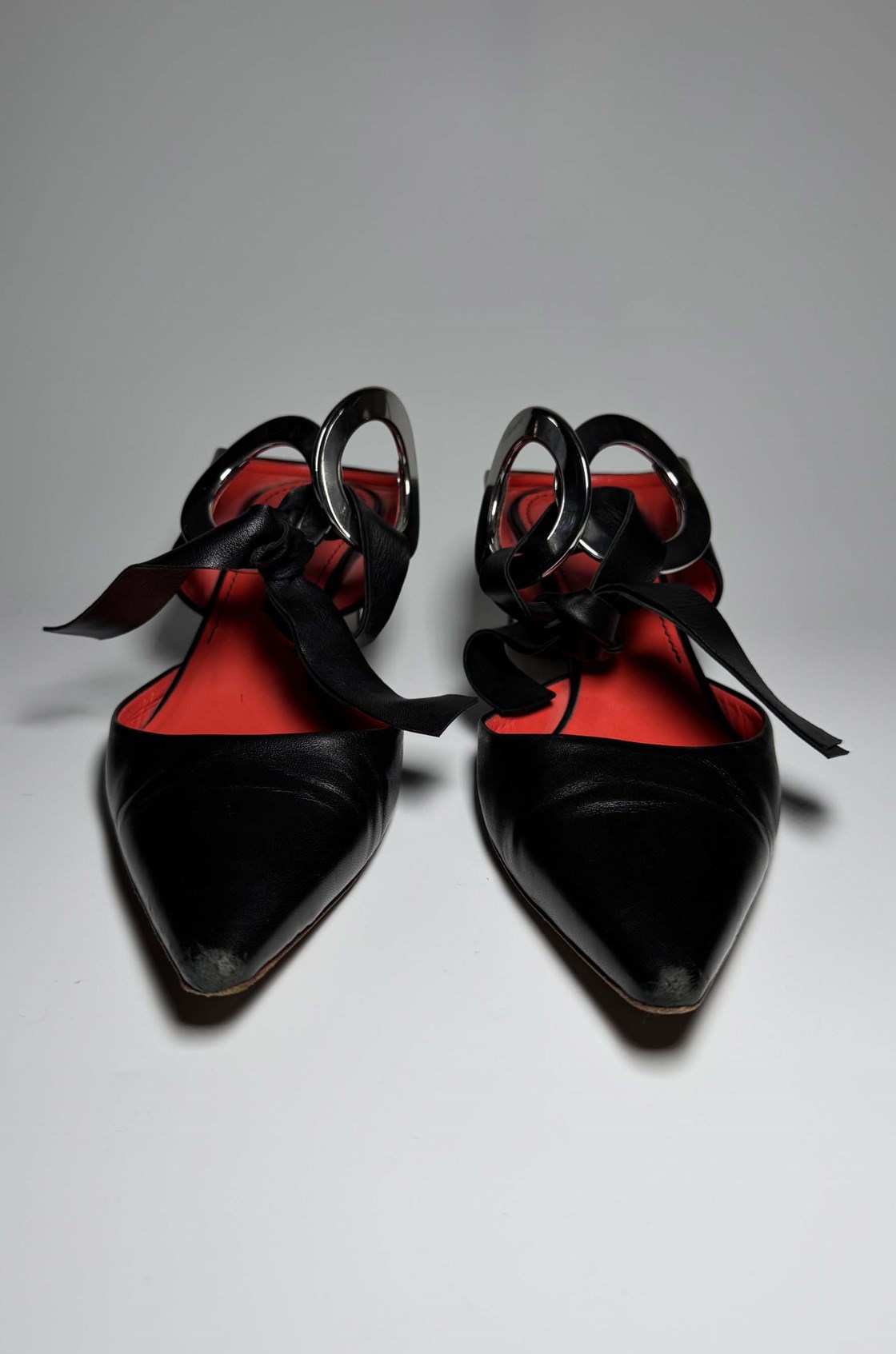 Proenza Schouler Siyah Topuklu Ayakkabı (37)