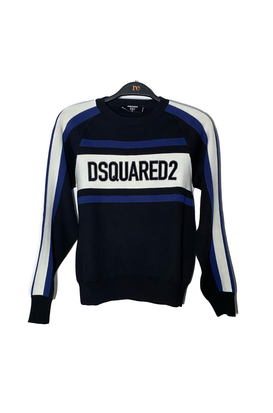 Dsquared2 Logolu Siyah Kazak