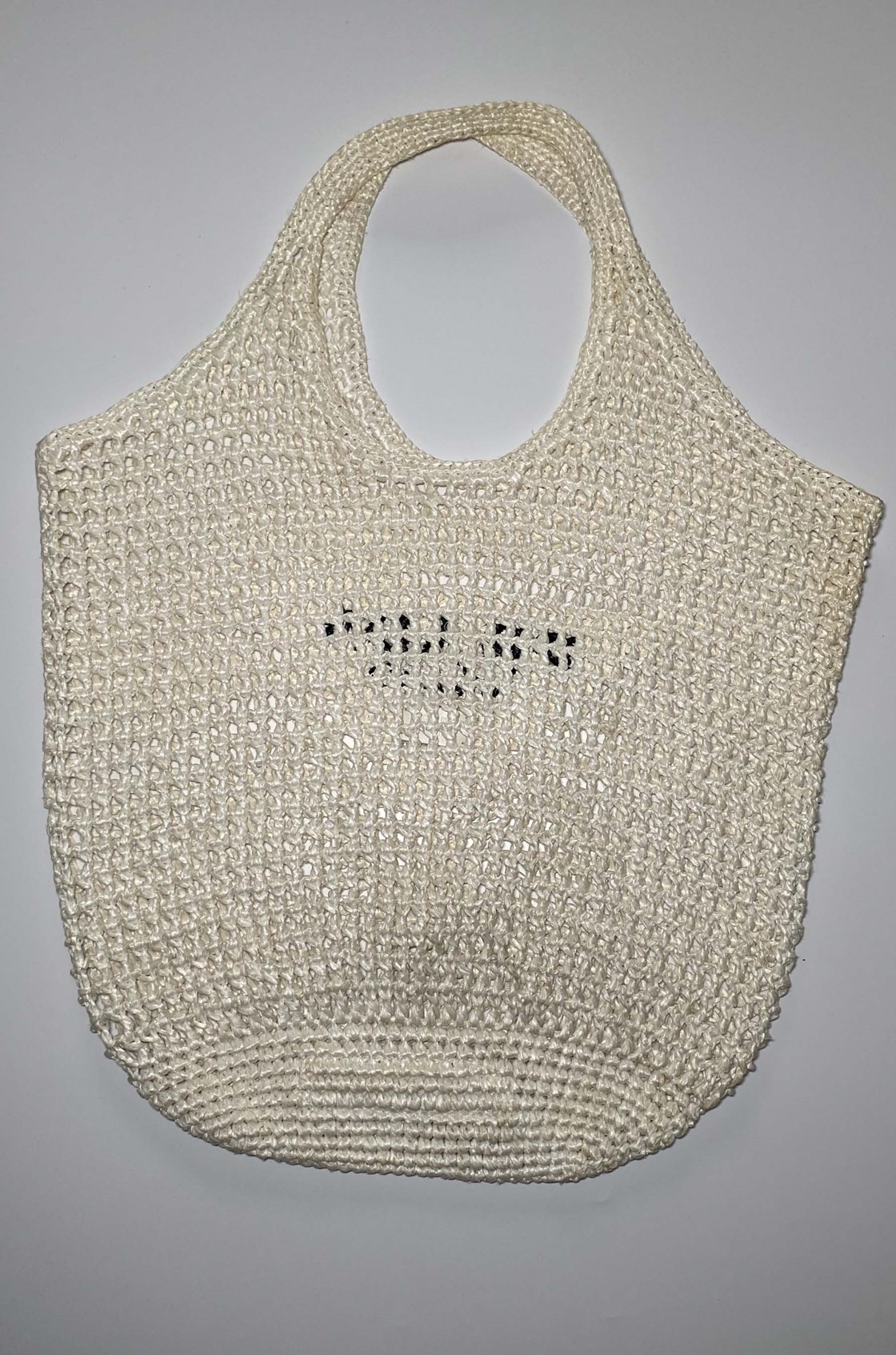 Prada Beyaz Rafya Çanta