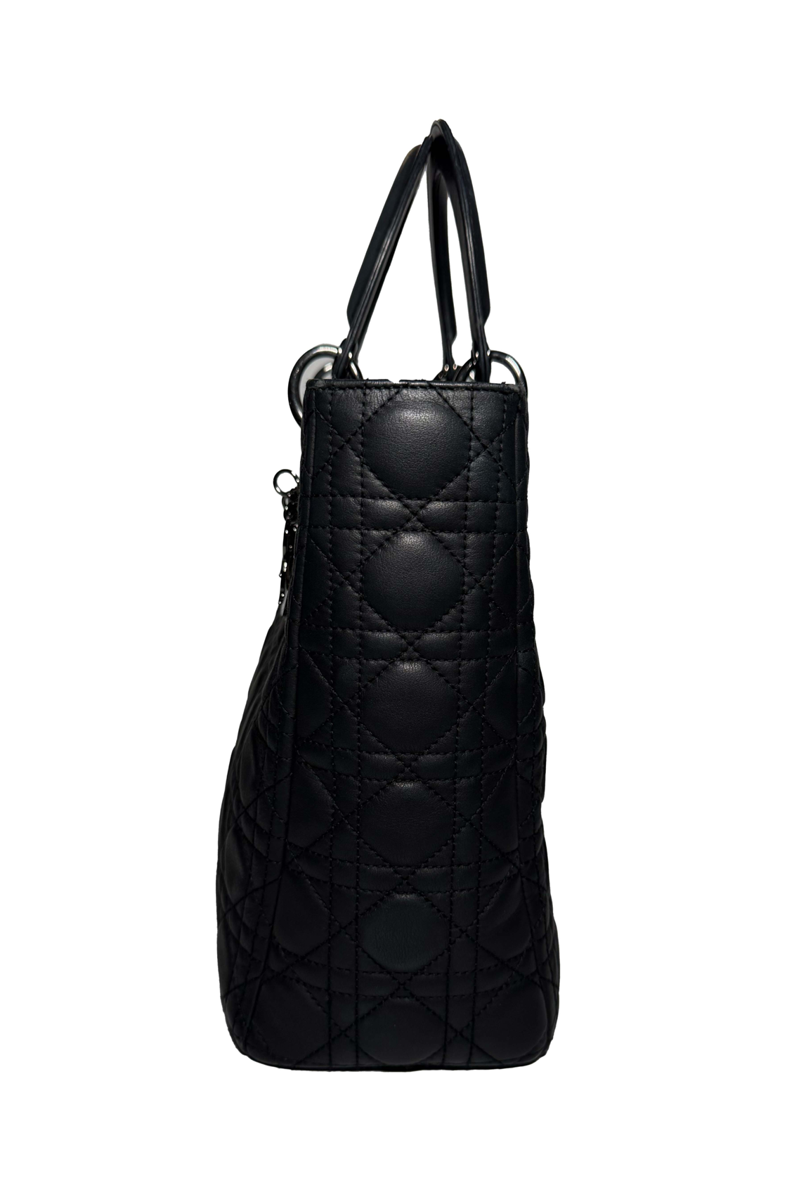 Christian Dior Lady Cannage Large Siyah Çanta