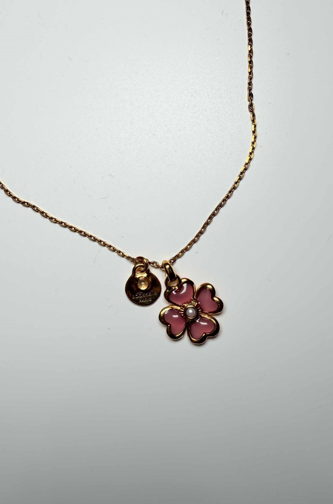 Goossens Four Leaf Çiçek Detaylı Kolye