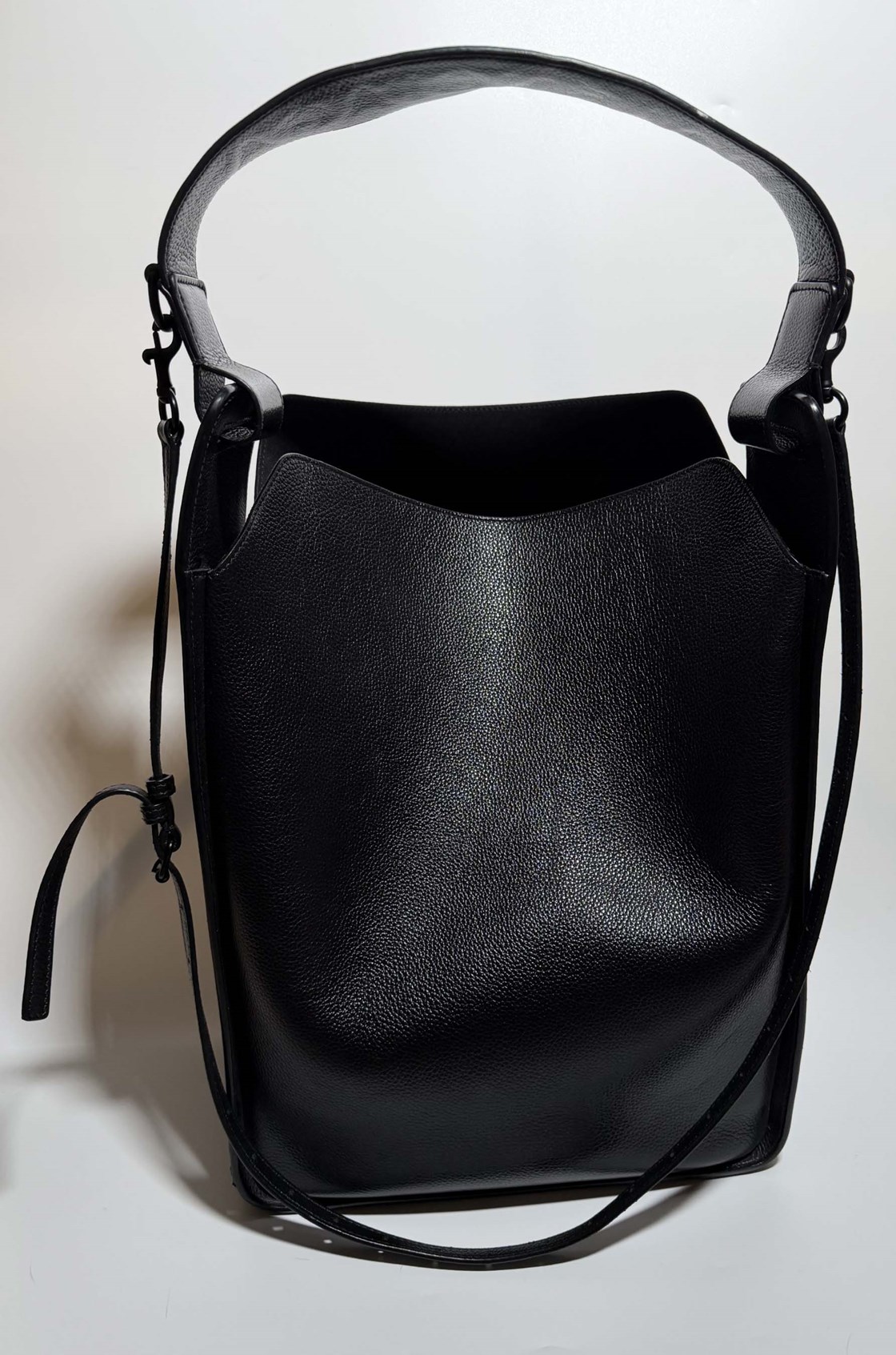 Balenciaga Tool 2.0 Deri Siyah Büyük Çanta