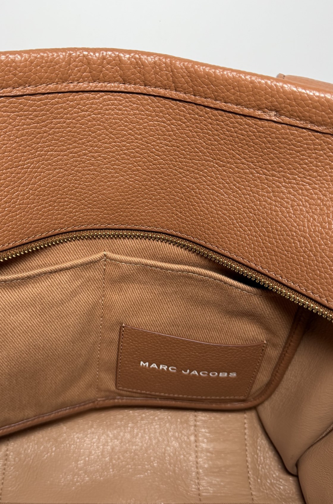 Marc Jacobs The Tote Large Kahverengi Deri Çanta