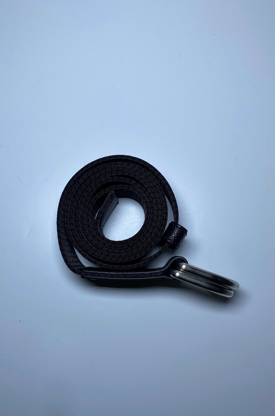 Prada Re-Nylon Saffiano Siyah Kemer (95 cm)