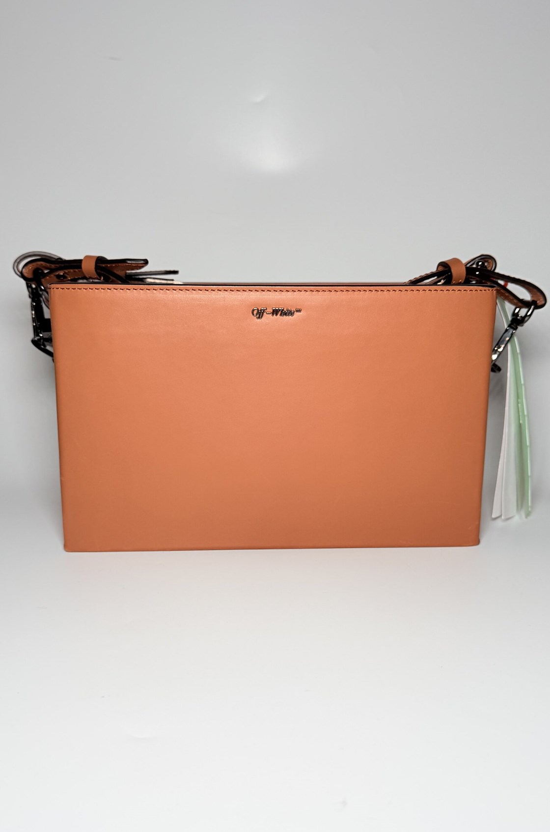 Off-White Boxy Kahverengi Çanta