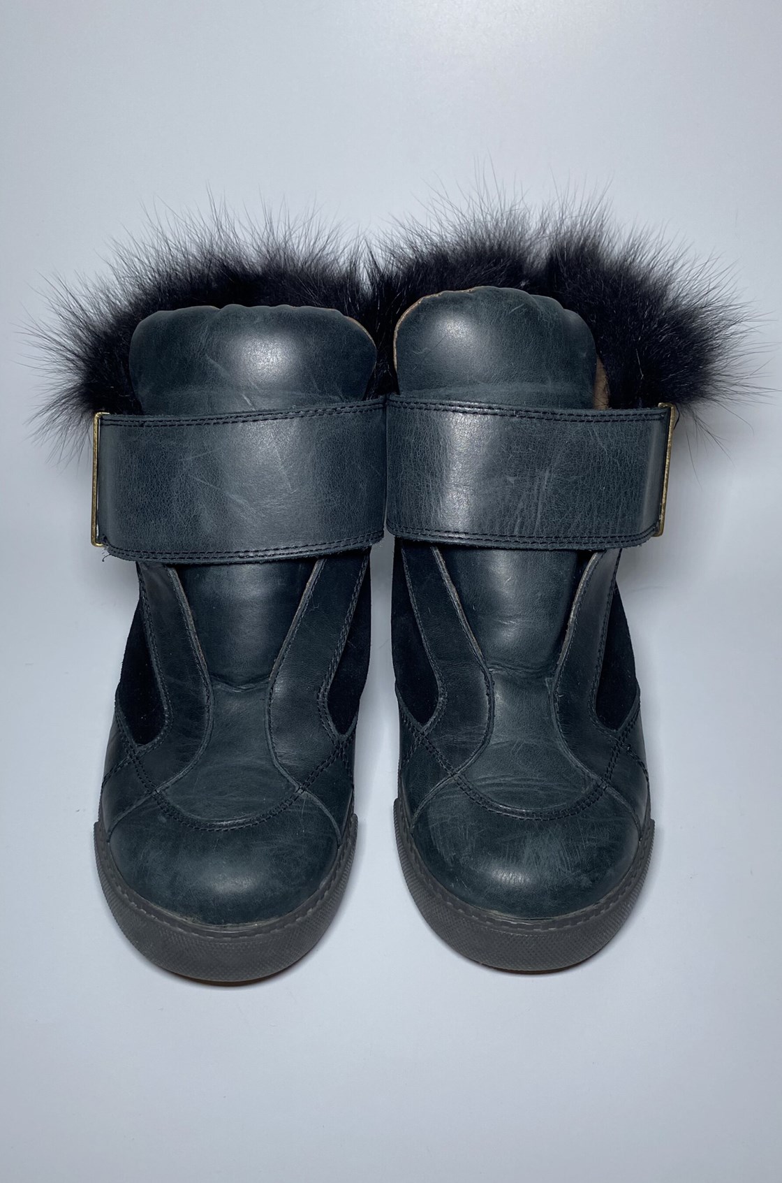 See By Chloe Sami Siyah Tüylü Bot (37)