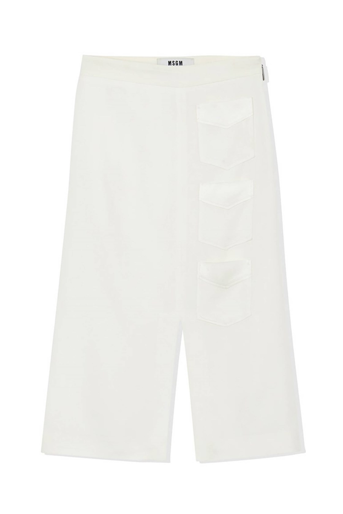  New Jersey Beyaz Midi Etek