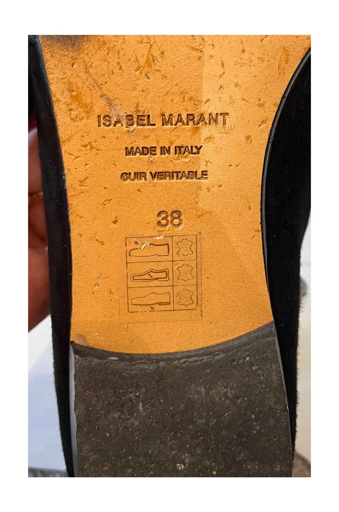 Isabel Marant Siyah Babet (38)