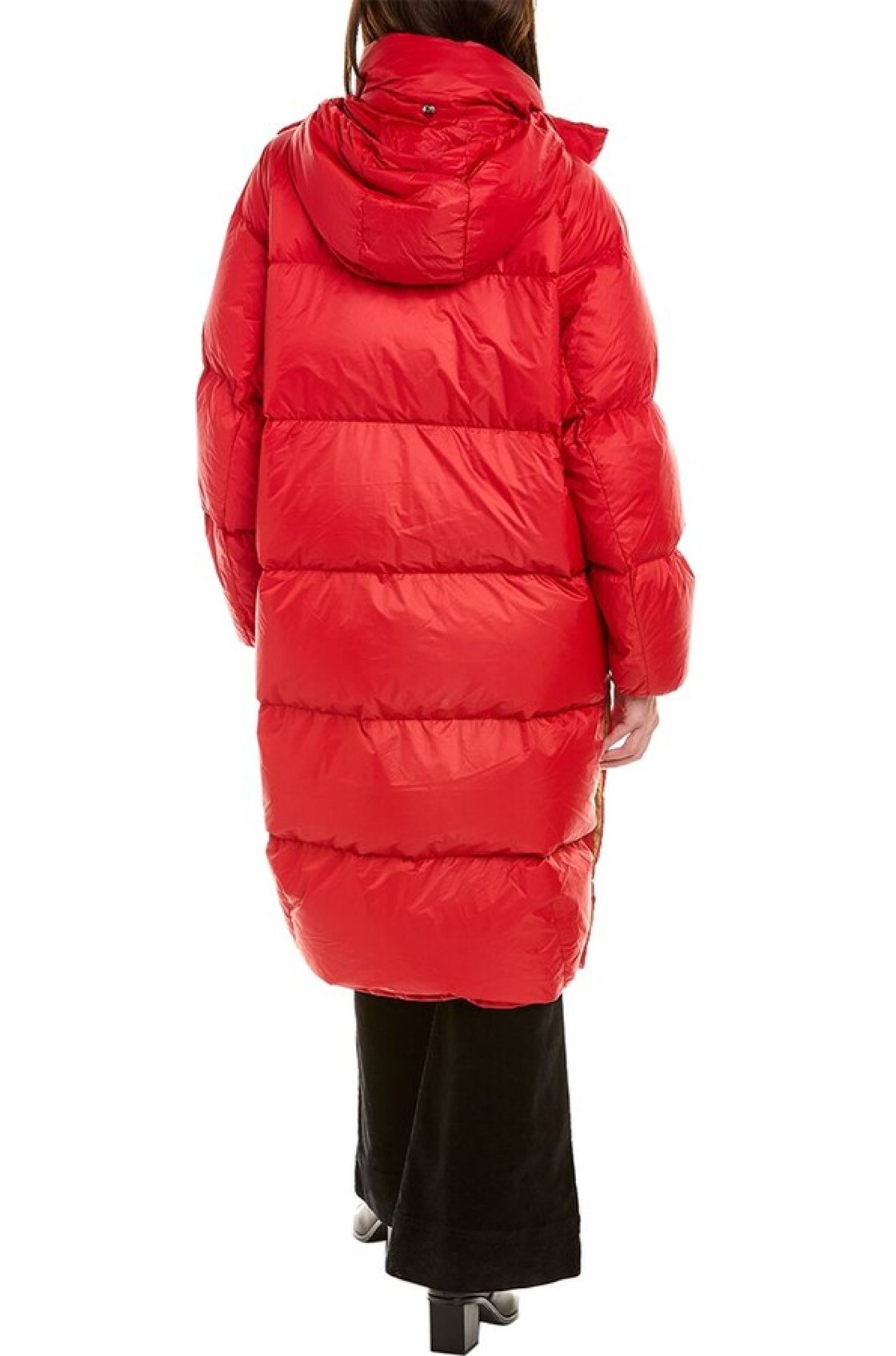Joelle Kırmızı Uzun Şişme Mont 