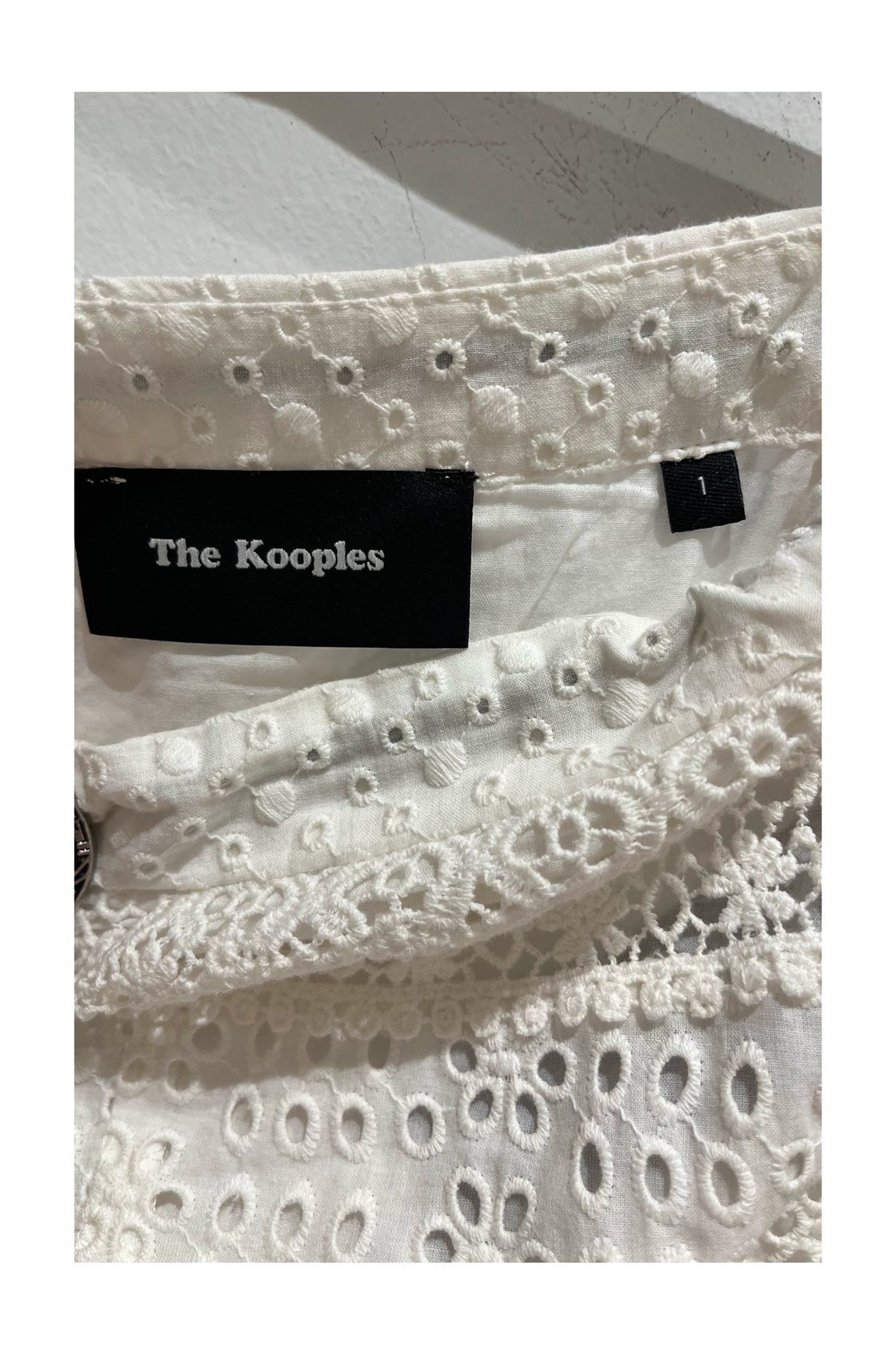 The Kooples Güpür Detaylı Midi Etek