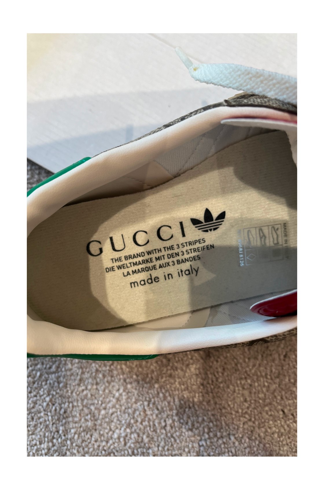 Gucci X Addidas Sneakers (40,5)