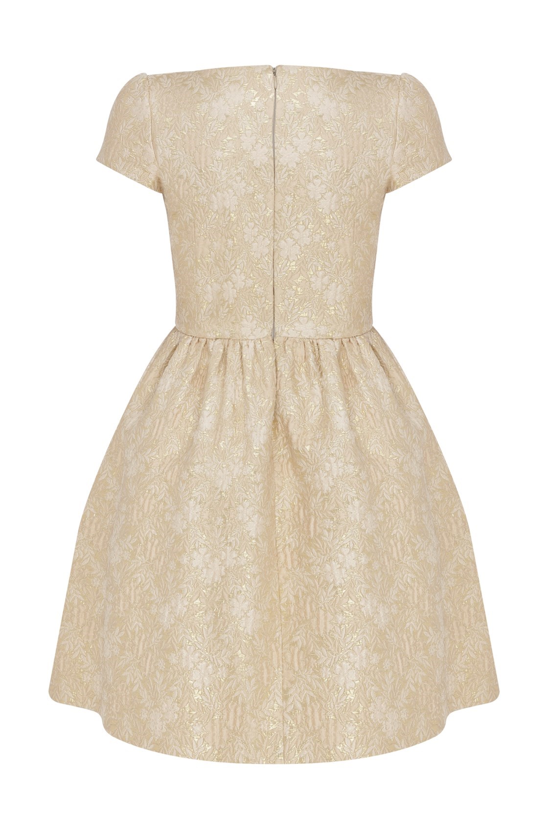 Prada Lysa Belden Oturan Volan Etekli Mini Elbise 