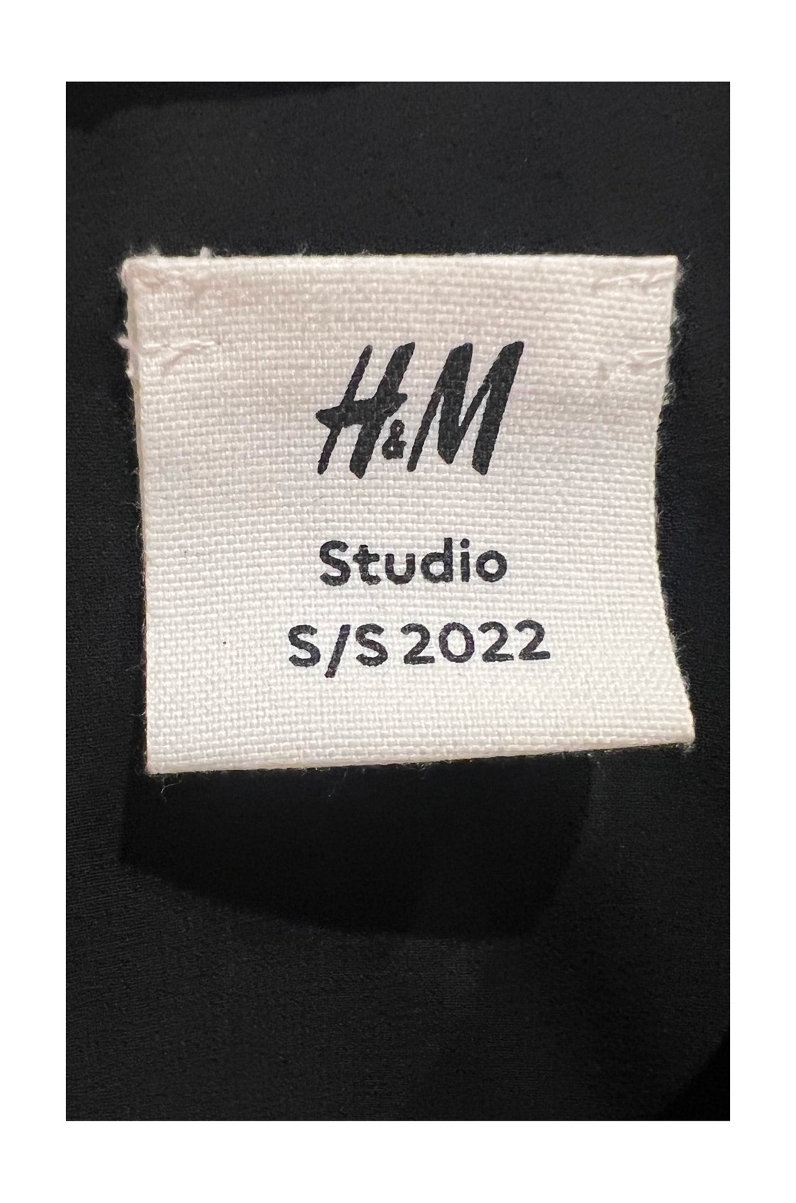 H&M Gümüş Taşlı Pantolon Üst Siyah Takım