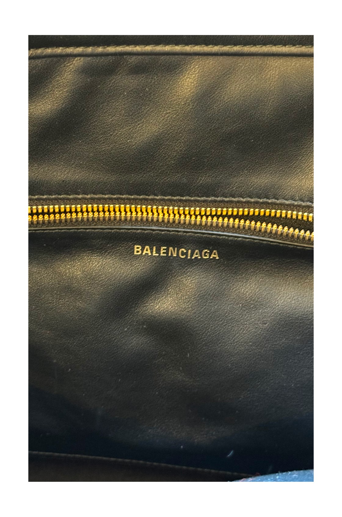 Balenciaga Siyah Püsküllü Büyük Çanta