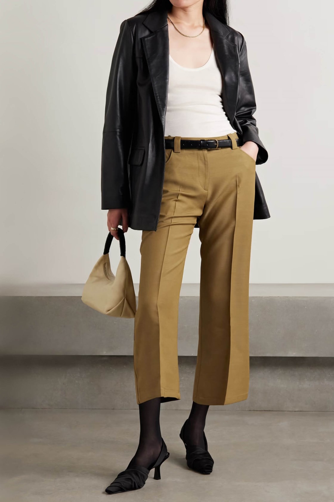 Khaite Harlen Hardal Kısa Paça Pantolon