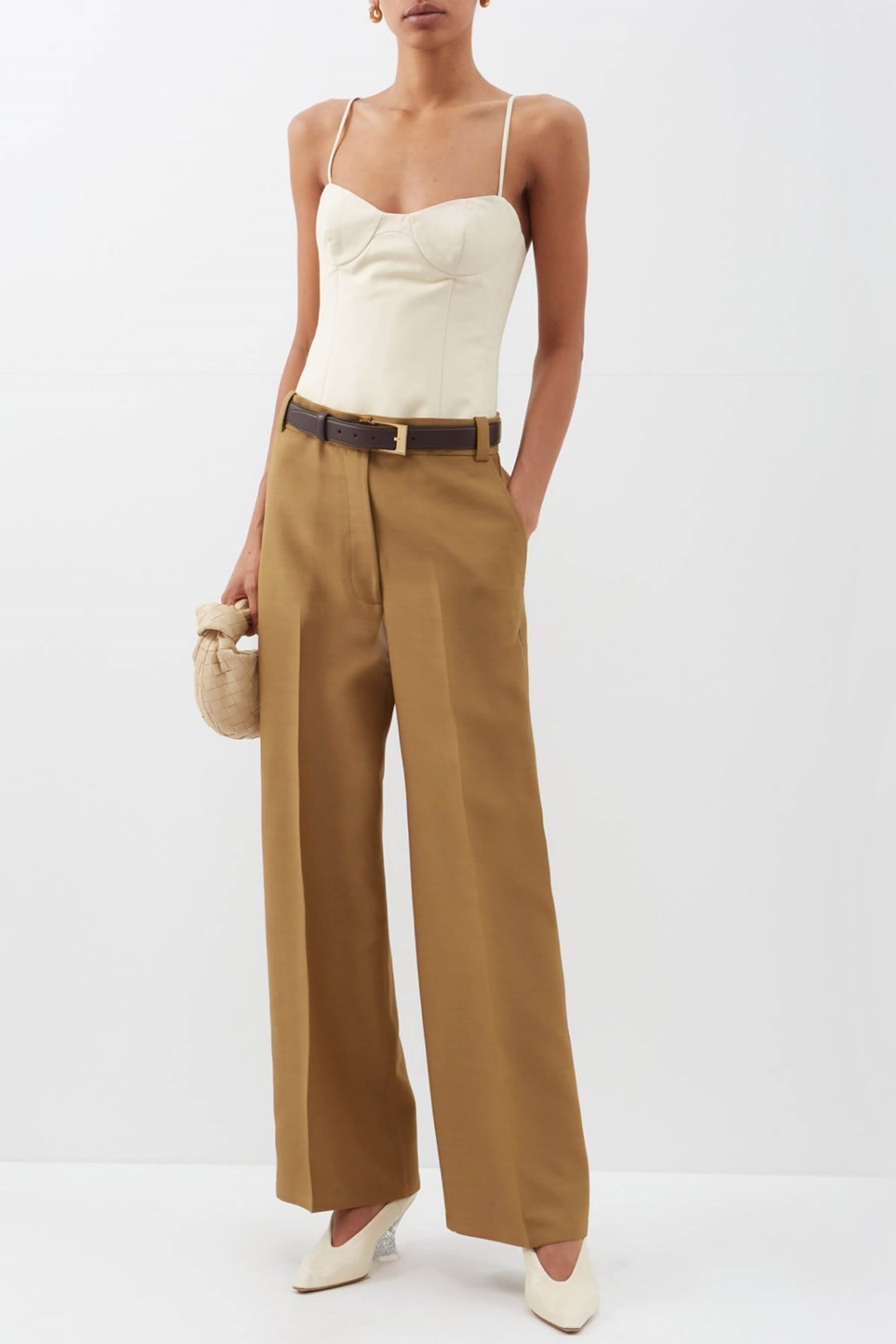 Maisy Bej Korse Bluz