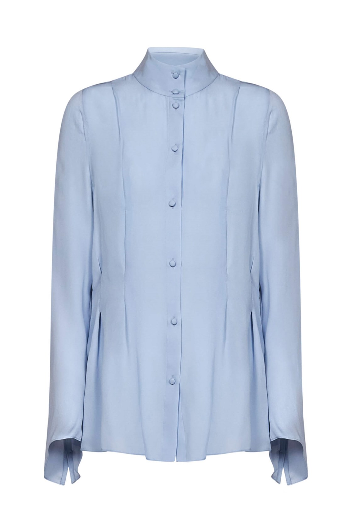 Miles Mavi İpek Gömlek