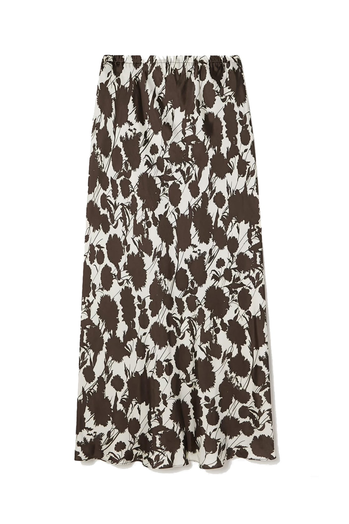 Ola Çiçek Desenli Midi Etek
