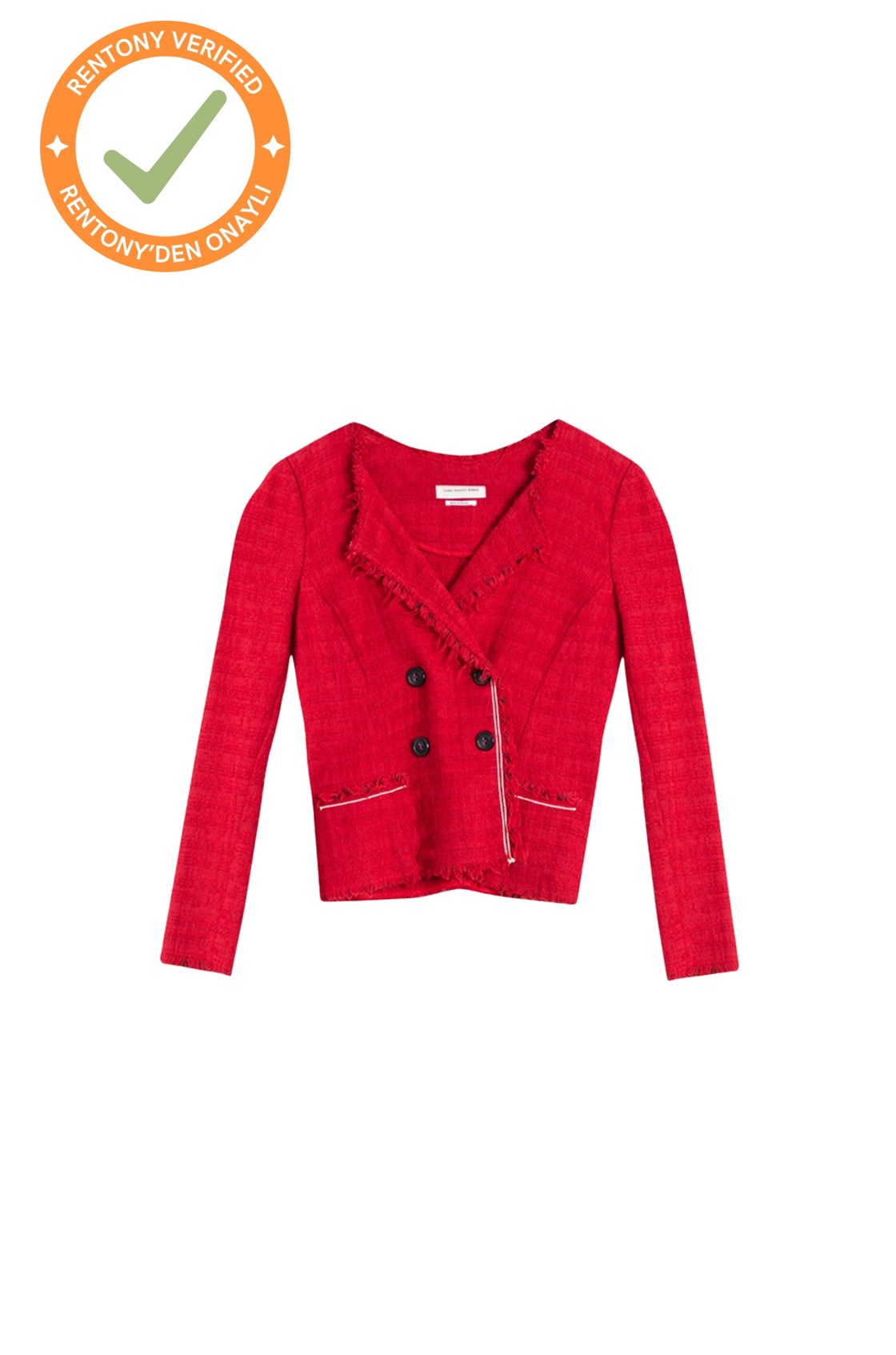 Isabel Marant Joff Kırmızı Kruvaze Ceket