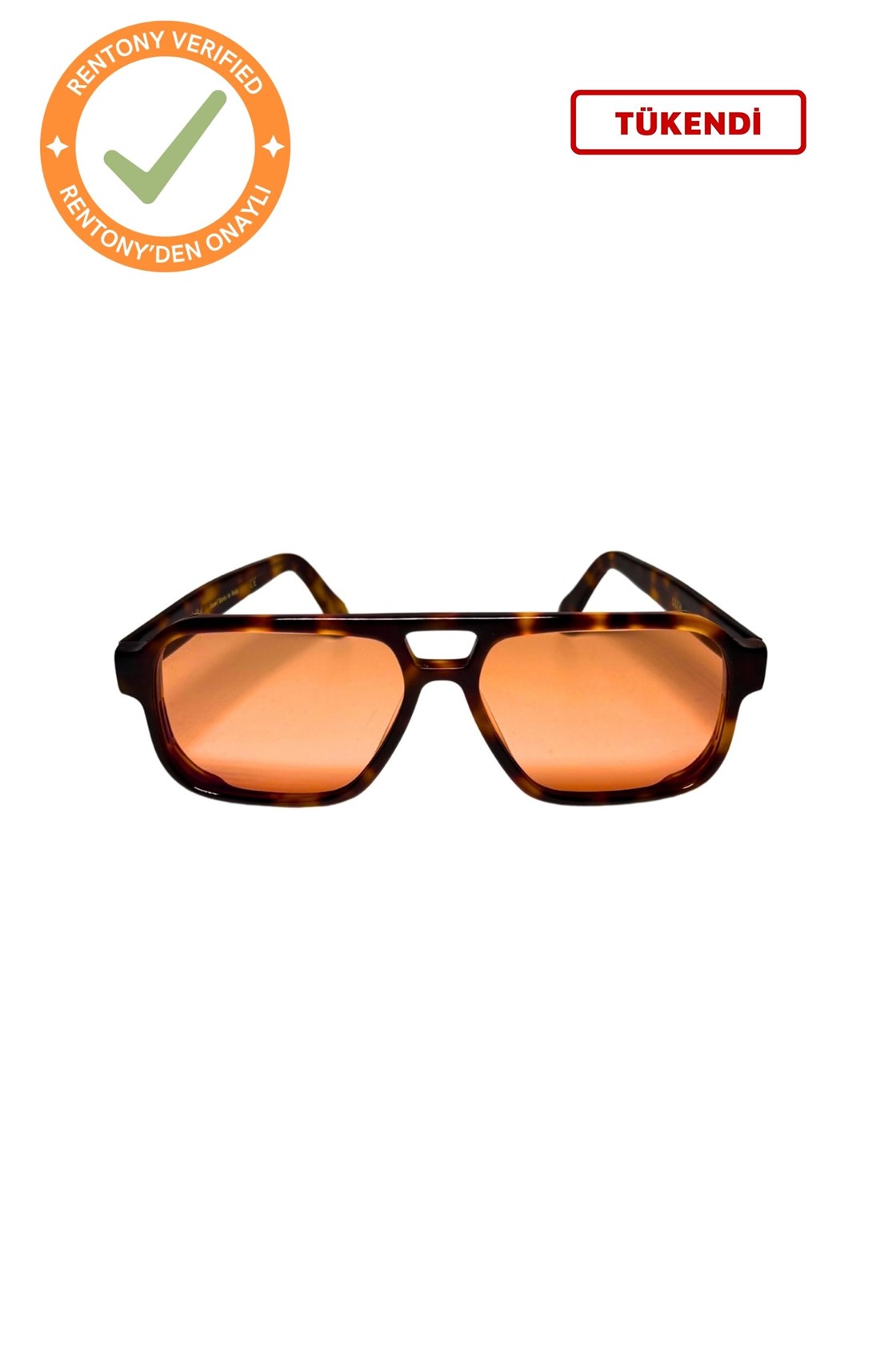Franco Vital Turuncu Camlı Güneş Gözlüğü