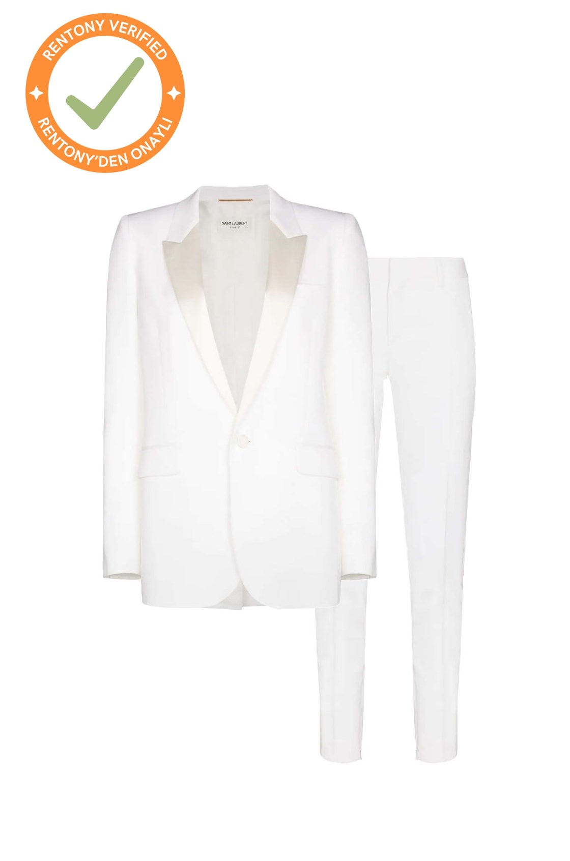  Saint Laurent Beyaz Smokin