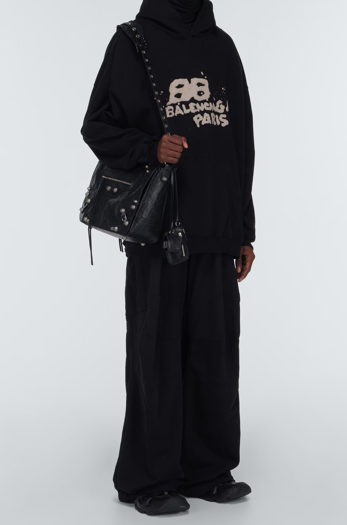 Balenciaga La Cagole Messenger Siyah Çanta