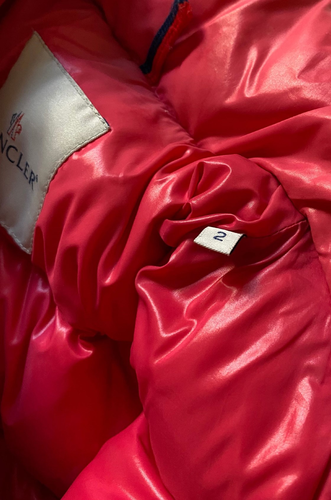 Moncler Pembe Şişme Kayak Montu