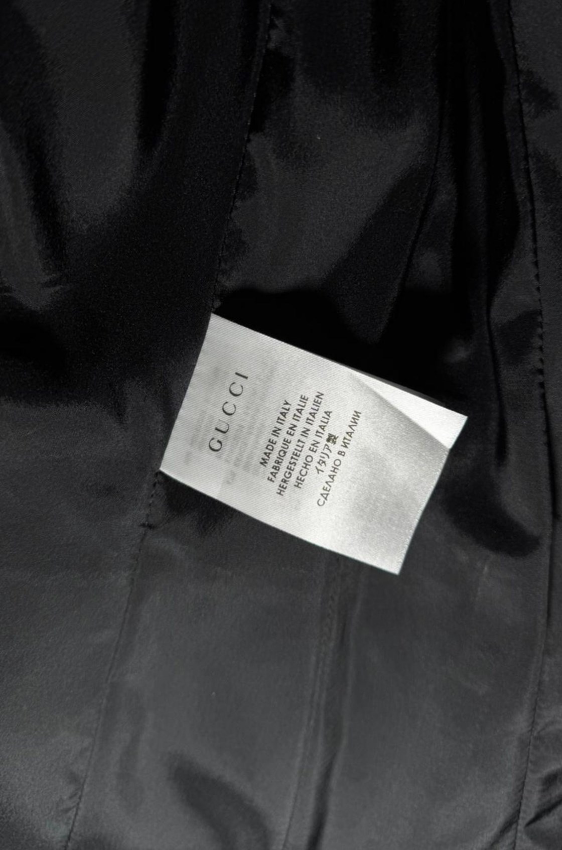 Gucci 2 Düğmeli Belden Oturan Siyah Blazer