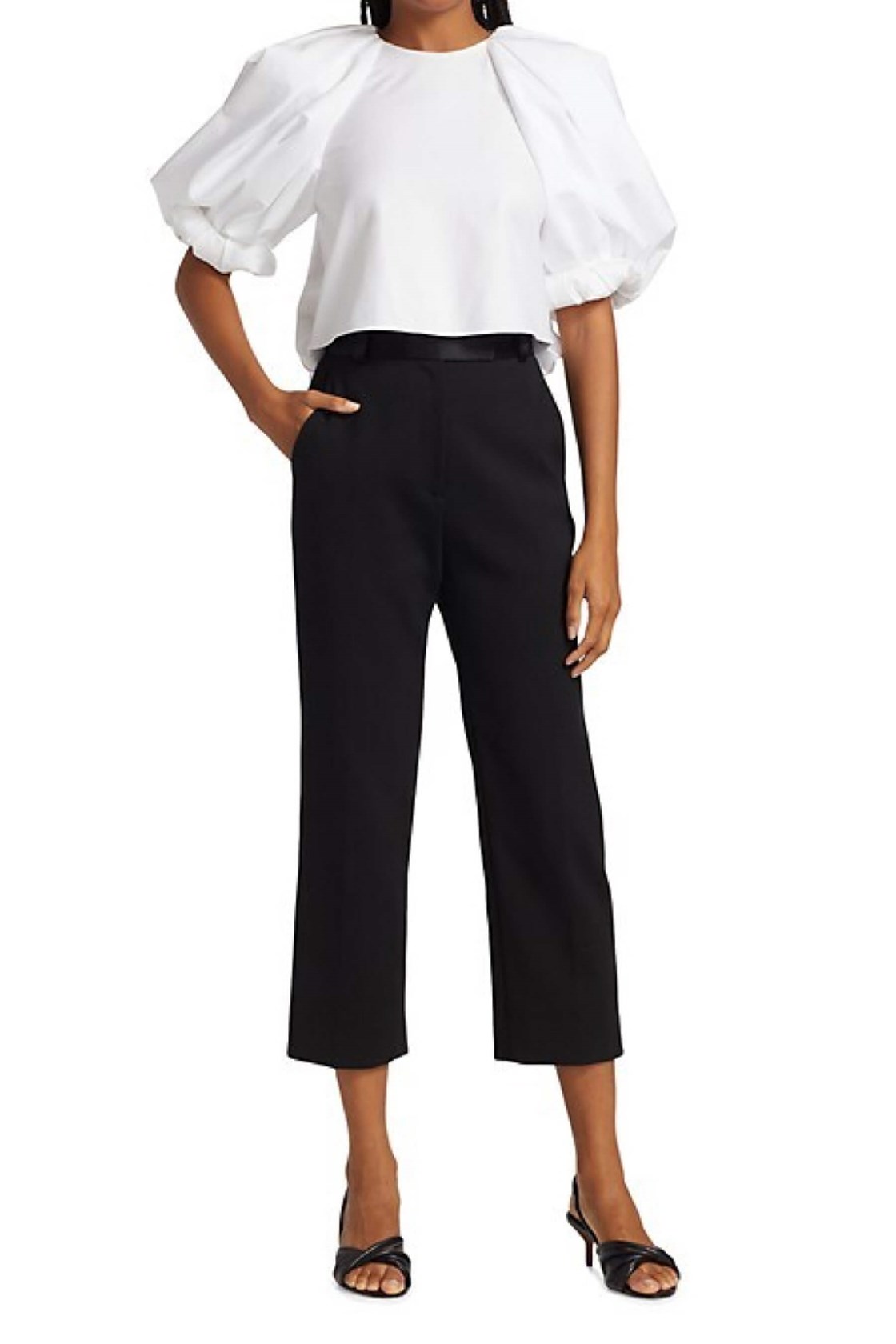  Khaite Rene Balon Kol Bluz