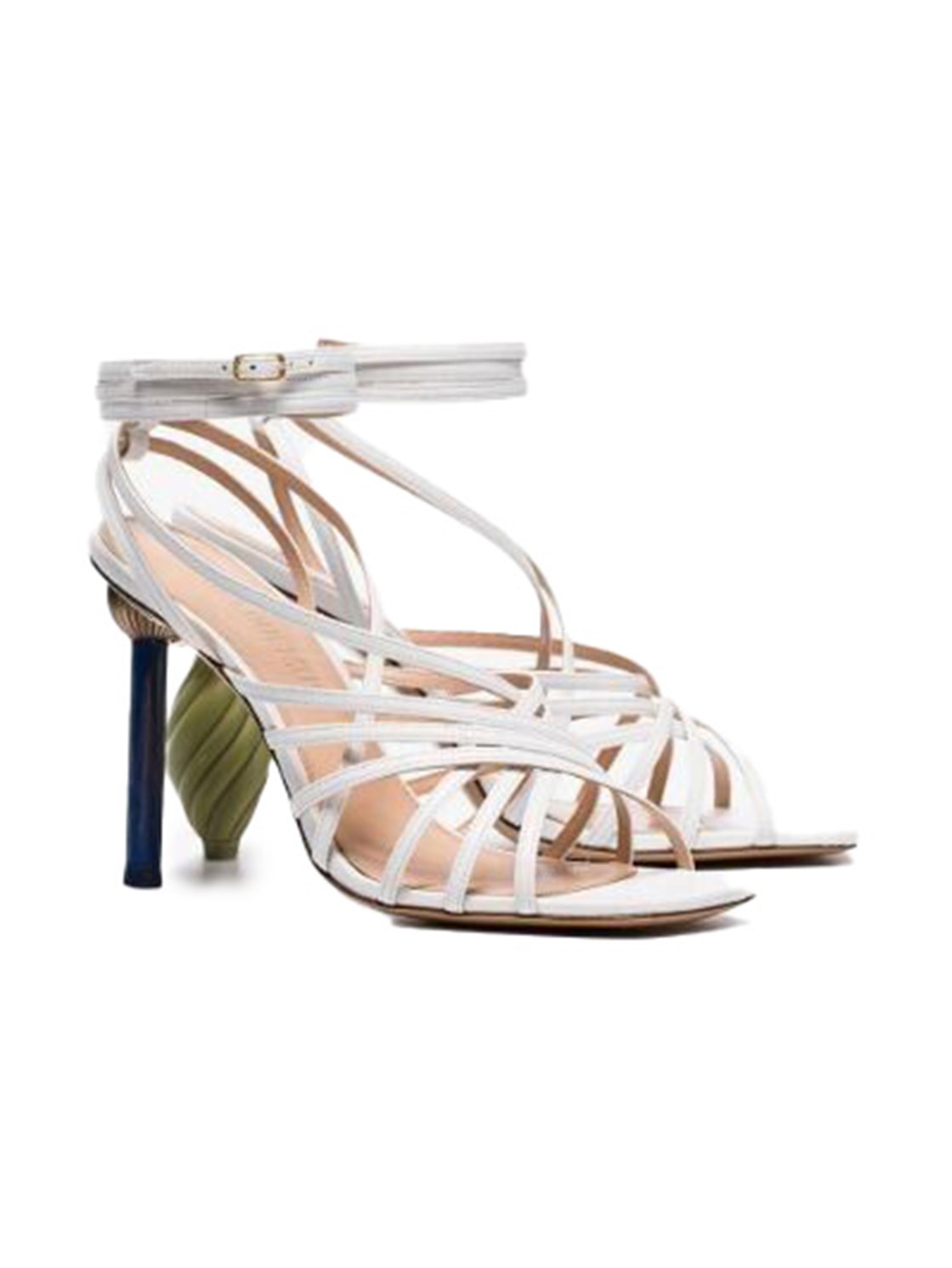 Jacquemus Beyaz Topuklu Ayakkabı (38.5)