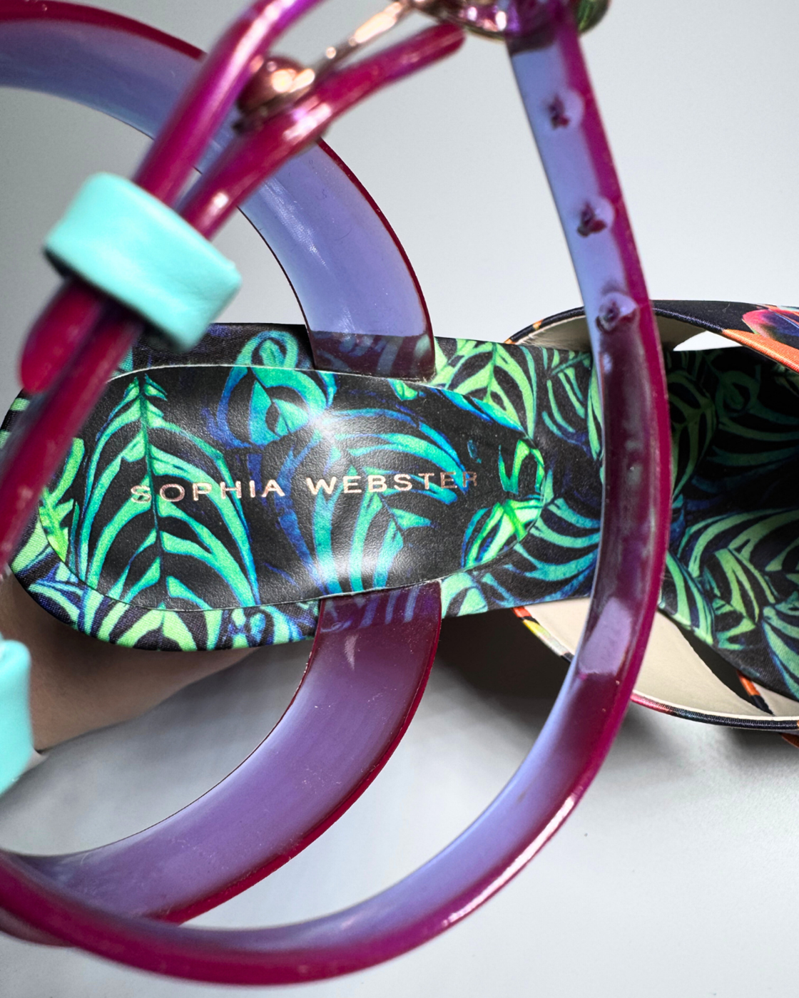 Sophia Webster Çok Renkli Platform Topuklu Ayakkabı (38)