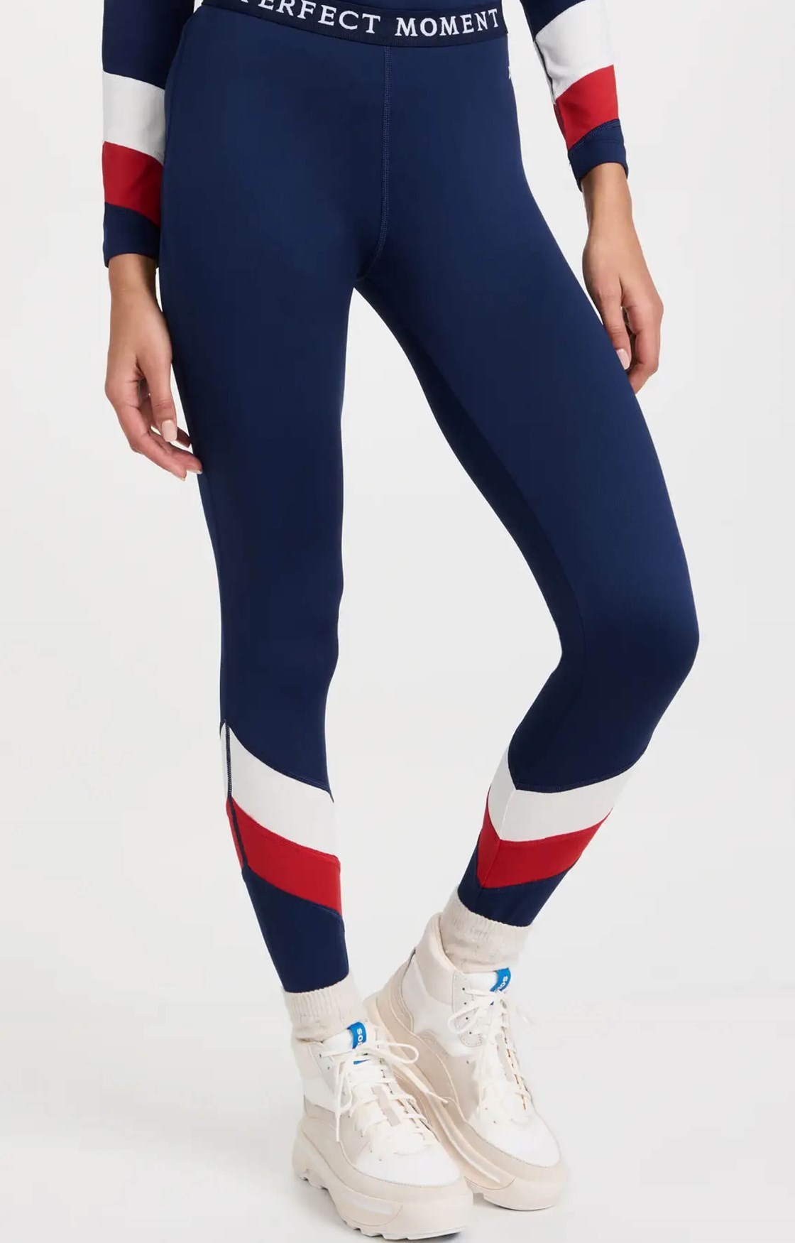 Perfect Moment Chevron Kayak Üst ve Tayt Takımı