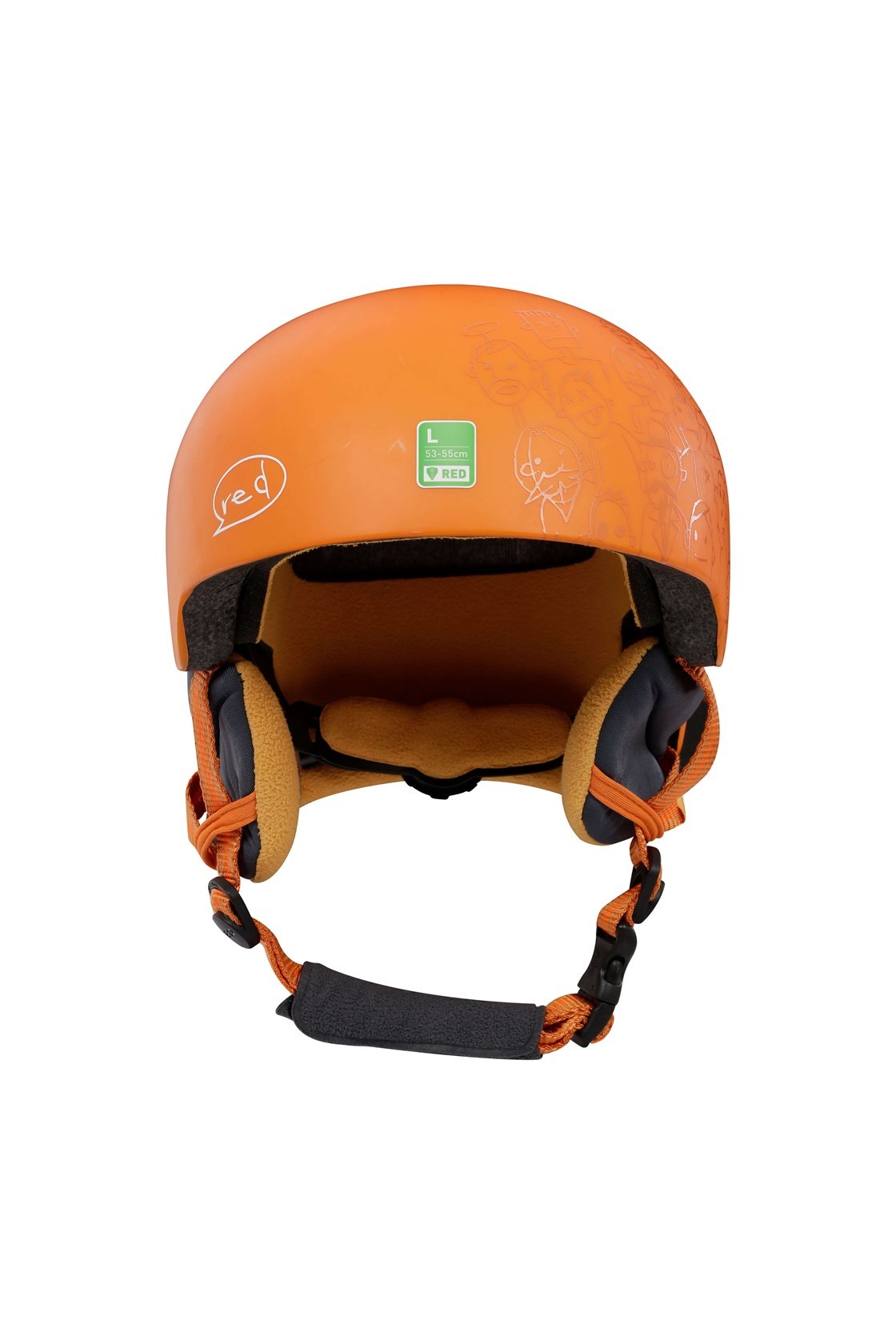 Red Otega Turuncu Çocuk Kaskı (2-5 Yaş)